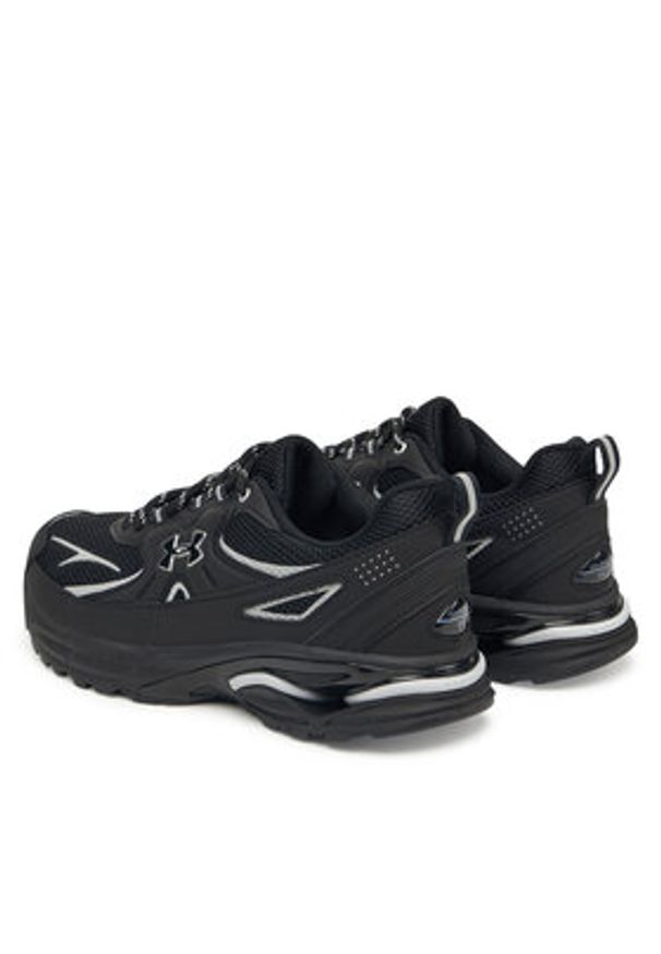 Under Armour Sneakersy UA Apparition Tech 6005280 Czarny. Kolor: czarny. Materiał: materiał