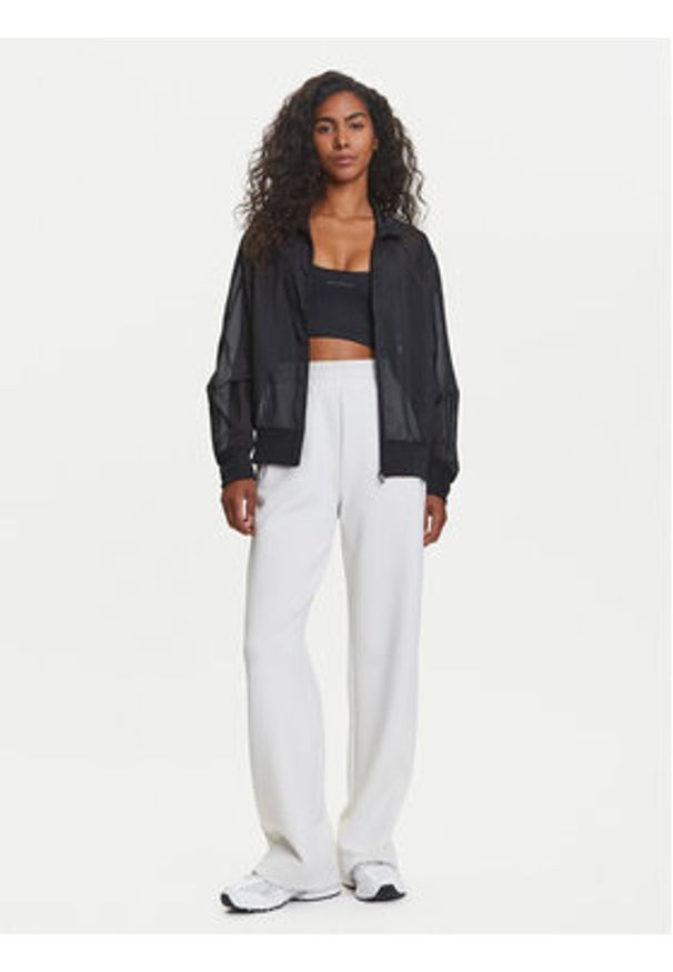 Adidas - adidas Bluza adicolor Sheer JN6130 Czarny Loose Fit. Kolor: czarny. Materiał: syntetyk