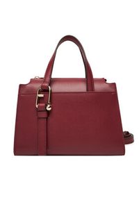 Furla Torebka Nuvola Small WB01337 BX2045 CN 0053S 1007 Bordowy. Kolor: czerwony. Materiał: skórzane #4
