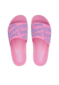 Versace Jeans Couture Klapki 80VA3SQ1 71352 499 Różowy. Kolor: różowy. Materiał: syntetyk #2