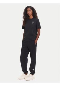 Adidas by Stella McCartney - adidas by Stella McCartney T-Shirt True Casuals HR9170 Czarny Regular Fit. Kolor: czarny. Materiał: syntetyk, bawełna #3