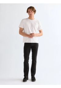 Wrangler - MESKIE SPODNIE WRANGLER REGULAR BLACK RINSE 112125980 #5