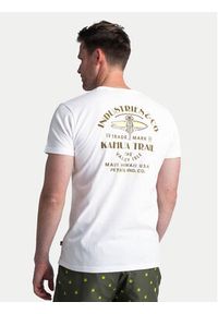 Petrol Industries T-Shirt M-1040-TSR603 Biały Regular Fit. Kolor: biały. Materiał: bawełna #4