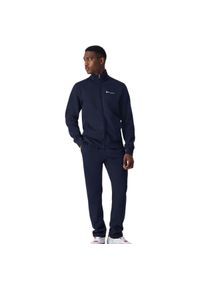 Champion - Dres Męski 220288 KK001. Kolor: niebieski. Materiał: dresówka