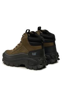 CAT Footwear Sneakersy Intruder Galosh 2.0 Wp P111622 Zielony. Kolor: zielony. Materiał: skóra