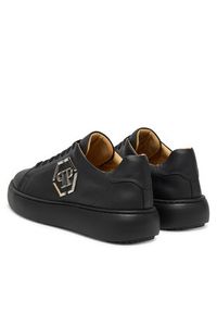 Philipp Plein - PHILIPP PLEIN Sneakersy PAES MSC4022 Czarny. Kolor: czarny. Materiał: skóra