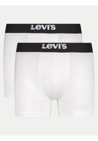 Levi's® Komplet 2 par bokserek Solid 37149-0812 Biały. Kolor: biały. Materiał: bawełna #1