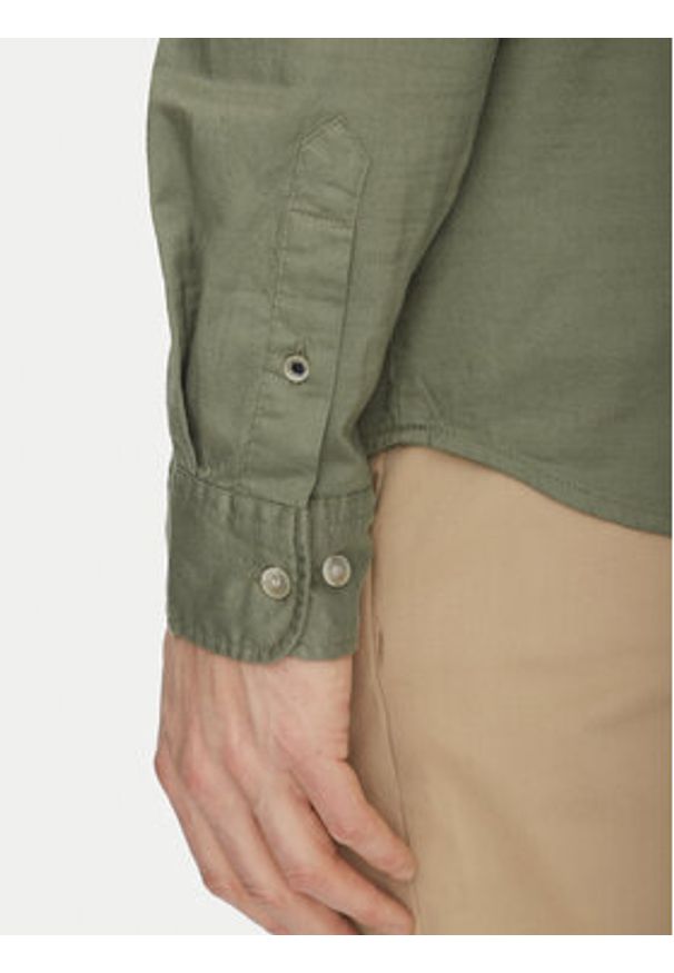 Jack & Jones Koszula Pierre 12270085 Zielony Relaxed Fit. Kolor: zielony. Materiał: bawełna