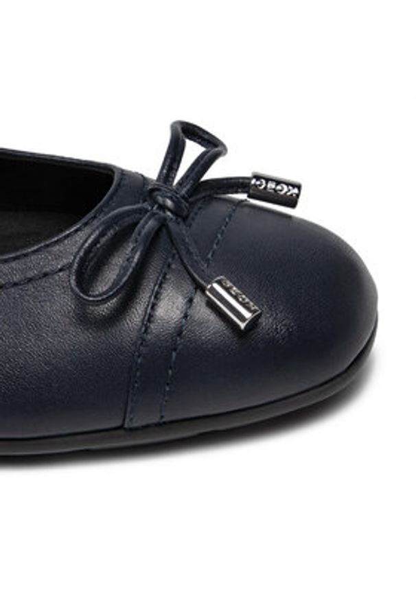 Geox Baleriny D Annytah D D927ND 00085 C4002 Granatowy. Kolor: niebieski. Materiał: skóra