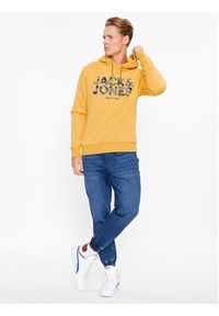 Jack & Jones - Jack&Jones Bluza James 12235338 Żółty Regular Fit. Kolor: żółty. Materiał: bawełna, syntetyk #6