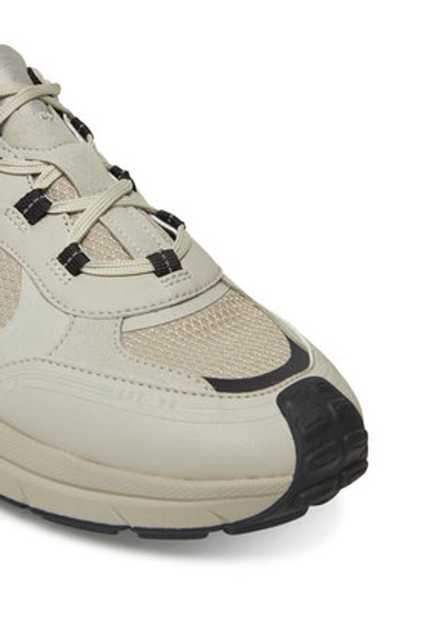 Hugo - HUGO Sneakersy GO2 50548581 Beżowy. Kolor: beżowy. Materiał: materiał