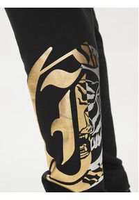 Just Cavalli Spodnie dresowe 76OAAG24 Czarny Regular Fit. Kolor: czarny. Materiał: bawełna #3