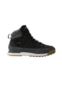 Buty do chodzenia męskie The North Face The M Back-to-berkeley Iv Leather Wp. Wysokość cholewki: za kostkę. Zapięcie: sznurówki. Kolor: wielokolorowy, czarny. Materiał: materiał. Szerokość cholewki: normalna. Sport: turystyka piesza
