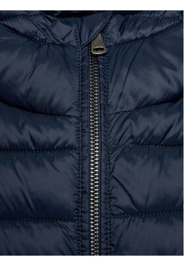 Sisley Kurtka przejściowa 2BA2SN02H Granatowy Slim Fit. Kolor: niebieski. Materiał: syntetyk