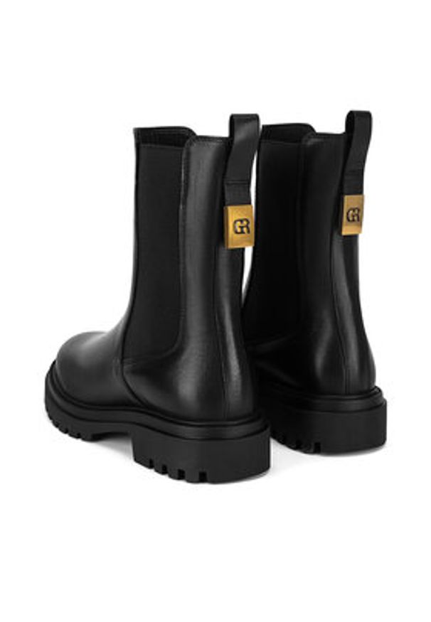 Gino Rossi Sztyblety KEMER-1076-24 Czarny. Kolor: czarny. Materiał: skóra