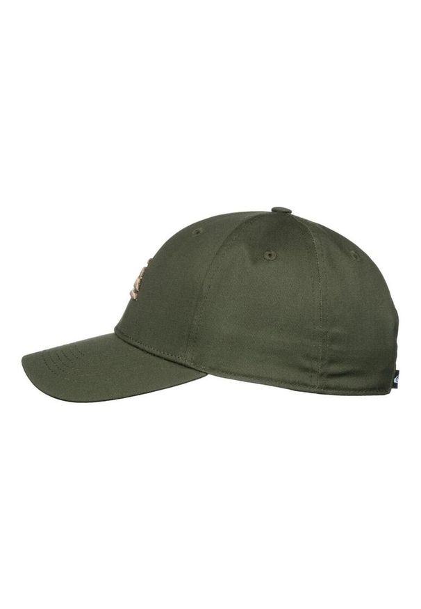 Quiksilver - Czapka dla Mężczyzn DECADES Zielony. Kolor: zielony. Materiał: materiał, poliester, bawełna. Wzór: haft