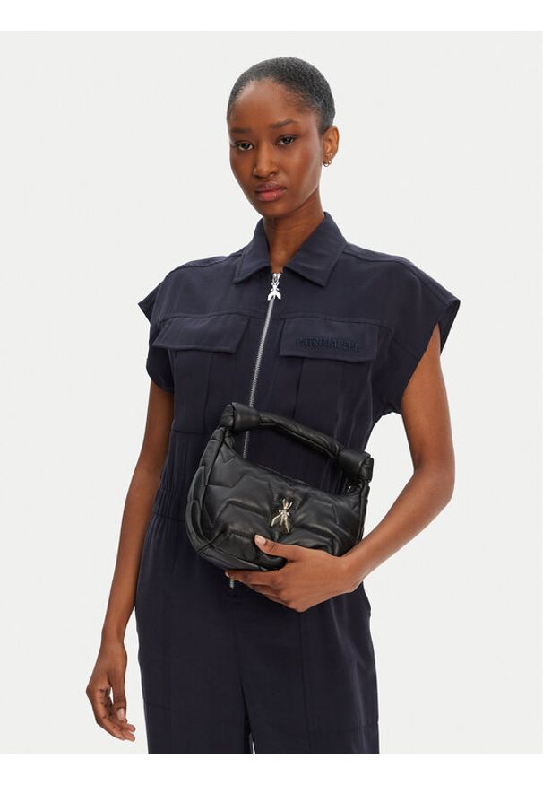 Patrizia Pepe Torebka 8B0223/L006 Zielony. Kolor: zielony. Materiał: skórzane