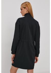 adidas Originals - Bluza. Okazja: na plażę. Kolor: czarny. Materiał: materiał. Wzór: aplikacja #3