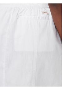Calvin Klein Jeans Spódnica midi J20J225327 Biały Regular Fit. Kolor: biały. Materiał: bawełna #3