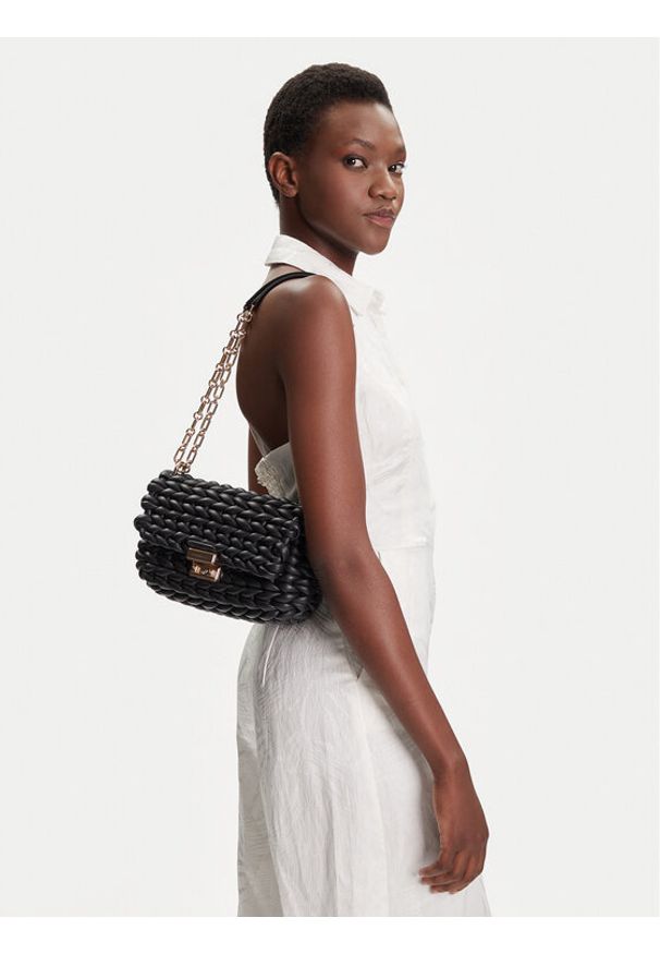 MICHAEL Michael Kors Torebka Tribeca 30T5G2RL7T Czarny. Kolor: czarny. Materiał: skórzane