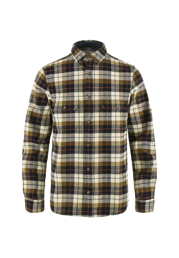 Fjällräven - Koszula Flanelowa Fjall Raven Singi Heavy M Dorośli. Okazja: na co dzień. Kolor: biały. Styl: casual