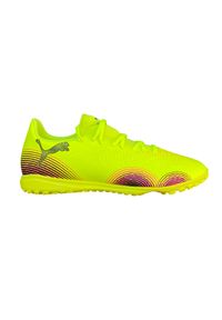 Buty piłkarskie Puma Future 8 Play TT. Kolor: żółty. Sport: piłka nożna