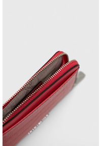 MICHAEL Michael Kors portfel skórzany damski kolor różowy. Kolor: różowy. Materiał: skóra #6