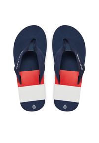 TOMMY HILFIGER - Tommy Hilfiger Japonki T3B8-33446-0058 S Granatowy. Kolor: niebieski