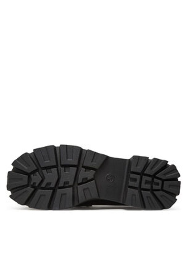 DeeZee Loafersy 8-409-1 Czarny. Kolor: czarny. Materiał: skóra