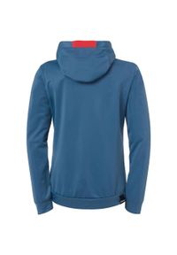 KEMPA - Bluza z kapturem dla kobiet Kempa Player. Typ kołnierza: kaptur. Kolor: czerwony, szary, wielokolorowy. Materiał: dresówka. Sport: piłka ręczna #2