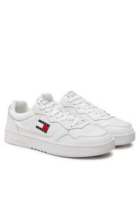 Tommy Jeans Sneakersy Tjm Cupsole Leather Ess EM0EM01443 Biały. Kolor: biały. Materiał: skóra #5
