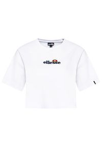 Ellesse T-Shirt Fireball SGB06838 Biały Loose Fit. Kolor: biały. Materiał: bawełna