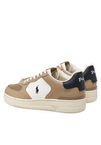 Polo Ralph Lauren Sneakersy Masters Court 809960988001 Brązowy. Kolor: brązowy. Materiał: skóra #4