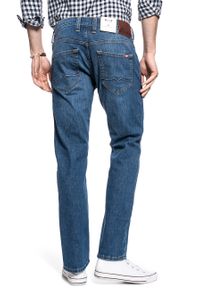 Mustang - MUSTANG OREGON STRAIGHT MĘSKIE SPODNIE JEANSOWE DENIM BLUE 1009547 5000 883 #4