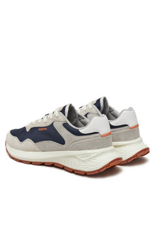 HOFF Sneakersy Biarritz II 12535606 Granatowy. Kolor: niebieski. Materiał: skóra, zamsz