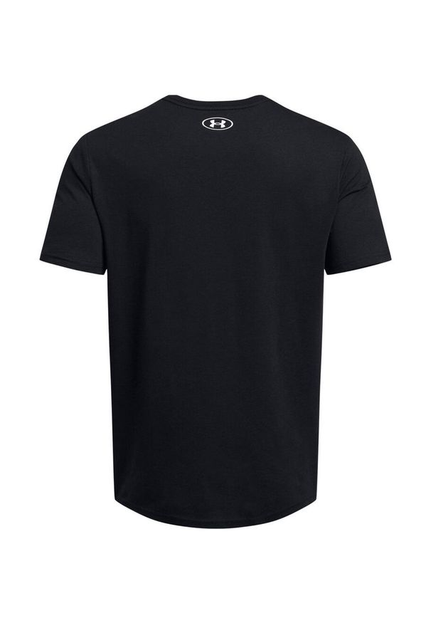 Koszulka sportowa męska Under Armour 1382915001. Kolor: czarny, biały, wielokolorowy. Długość rękawa: krótki rękaw. Długość: krótkie