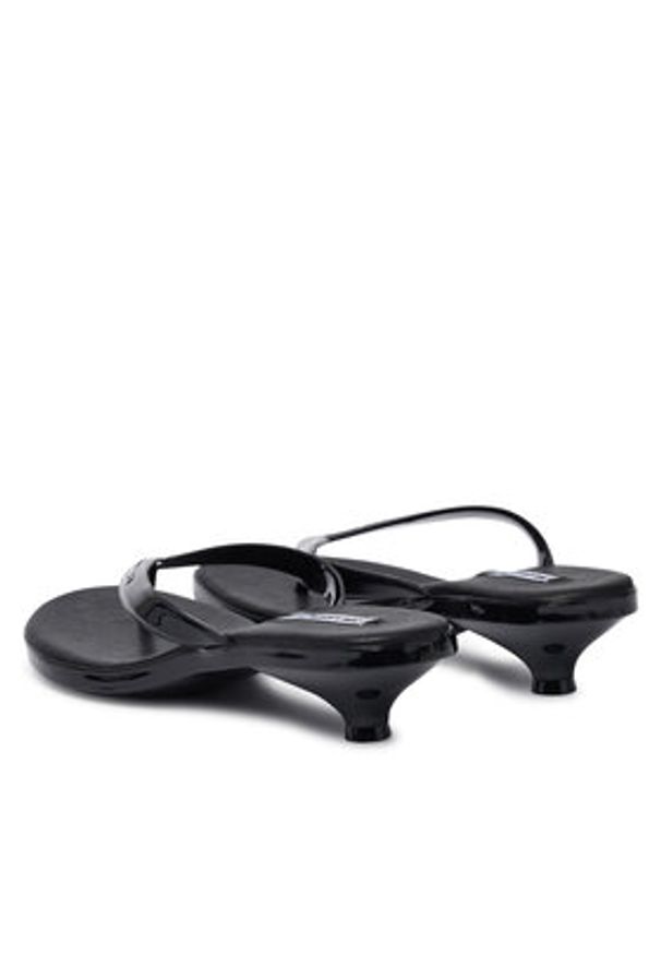 Karl Lagerfeld - KARL LAGERFELD Japonki Jelly Heel KL83006 Czarny. Kolor: czarny. Materiał: syntetyk