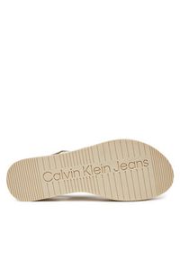 Calvin Klein Jeans Sandały Flatform Sandal Sling In YW0YW01788 Écru. Materiał: materiał #4