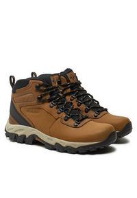 columbia - Columbia Trekkingi Newton Ridge Plus II Waterproof 1594731 Brązowy. Kolor: brązowy. Materiał: skóra. Sport: turystyka piesza #6