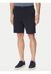 BOSS Szorty materiałowe H-Kane1-Shorts 50555235 Granatowy Modern Fit. Kolor: niebieski. Materiał: bawełna #1