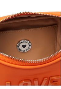 Love Moschino - LOVE MOSCHINO Torebka JC4255PP0MKD0450 Pomarańczowy. Kolor: pomarańczowy. Materiał: skórzane #4