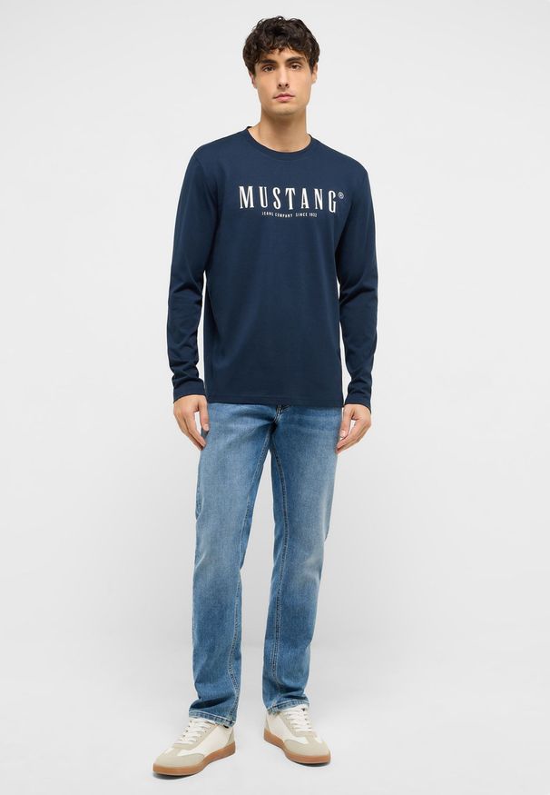 Męskie Spodnie jeansowe Mustang Style Oregon Slim K Denim Blue 1017431 5000 582