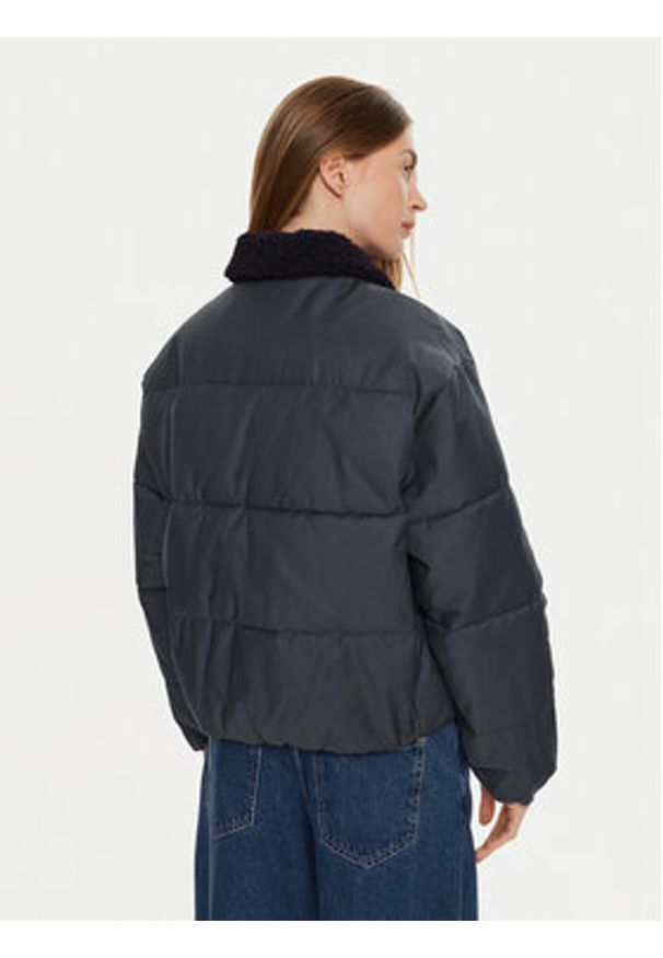 Calvin Klein Jeans Kurtka zimowa Aviator J20J224121 Czarny Relaxed Fit. Kolor: czarny. Materiał: bawełna, syntetyk. Sezon: zima