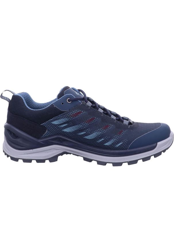 Buty trekkingowe damskie Lowa Ferrox Gtx. Kolor: niebieski. Materiał: syntetyk, materiał. Szerokość cholewki: normalna