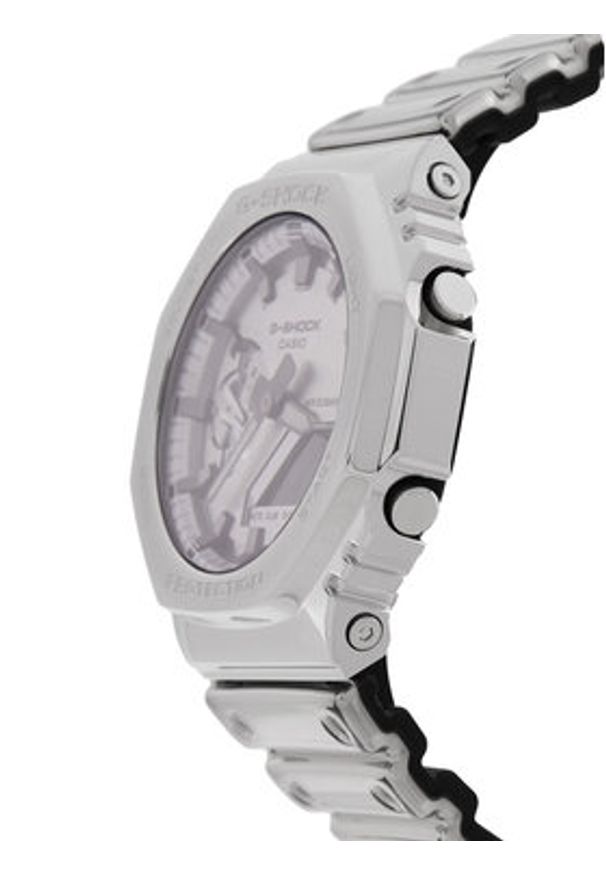 G-Shock Zegarek GM-2100YM-8AER Srebrny. Kolor: srebrny. Materiał: syntetyk