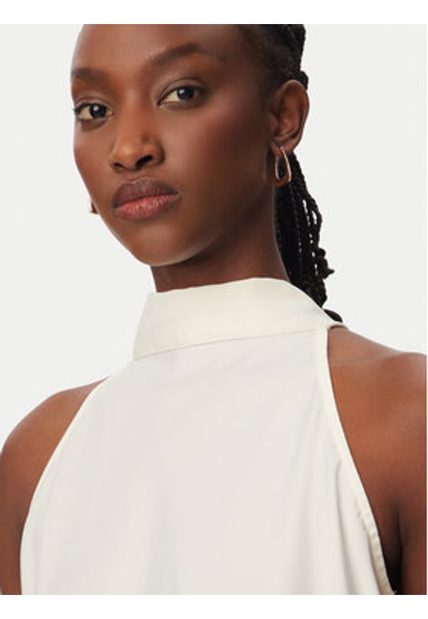 Rinascimento Bluzka CFC0127770003 Biały Regular Fit. Kolor: biały. Materiał: syntetyk