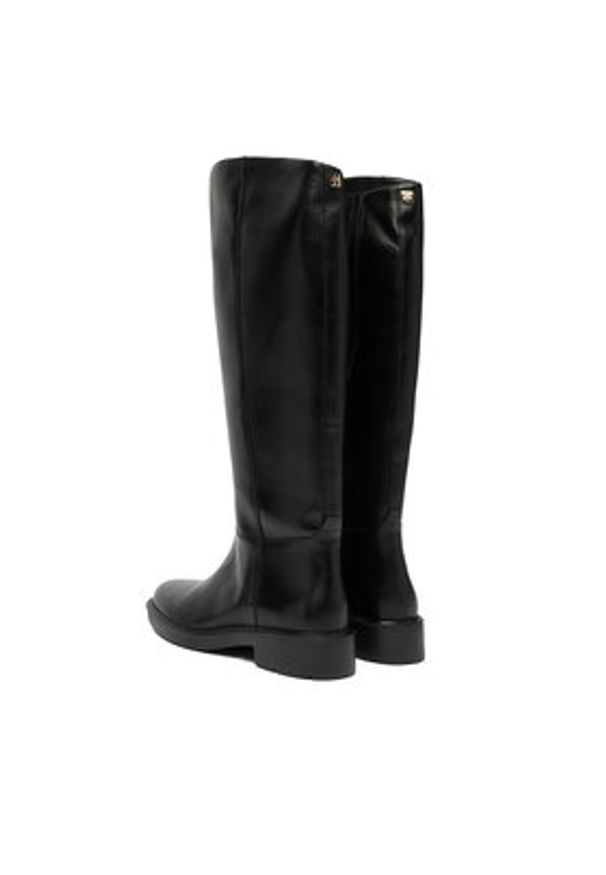 HÖGL Kozaki 0-101933-01000 Czarny. Kolor: czarny. Materiał: skóra