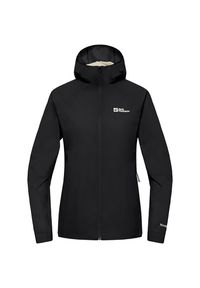 Kurtka przeciwwiatrowa damska Jack Wolfskin Prelight Octa. Kolor: czarny, szary, wielokolorowy. Sport: turystyka piesza