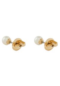 Tory Burch Kolczyki Kira Stud 164115 Złoty. Materiał: metalowe. Kolor: złoty #10
