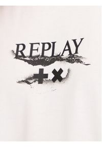 Replay T-Shirt M6880 .000.2660 Biały Loose Fit. Kolor: biały. Materiał: bawełna #3